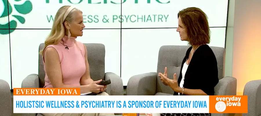 Post: Dr. McCormick Discusses the Effectiveness of Ketamine Treatment on the KCRG Everyday Iowa Morning Show Near Me in Cedar Rapid, IA, and St. Thomas, USVI.